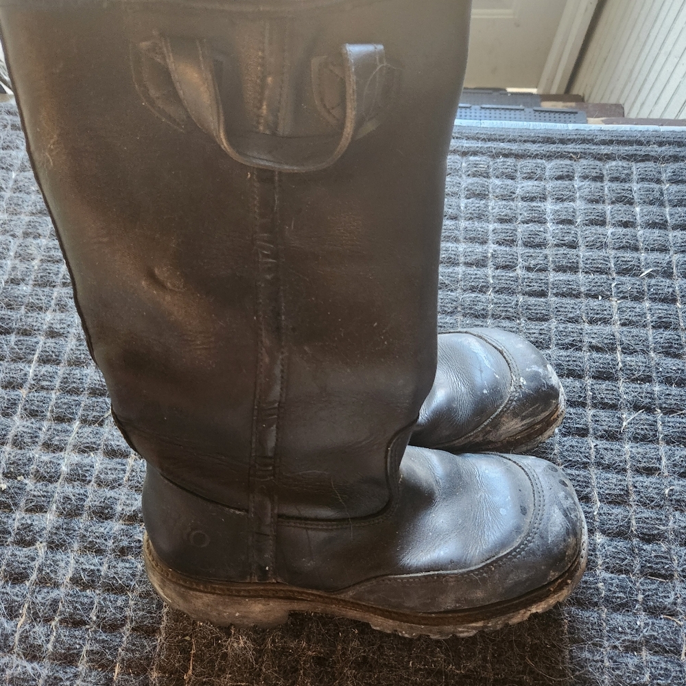 Pro Warrington Leather Firefighter Boots
